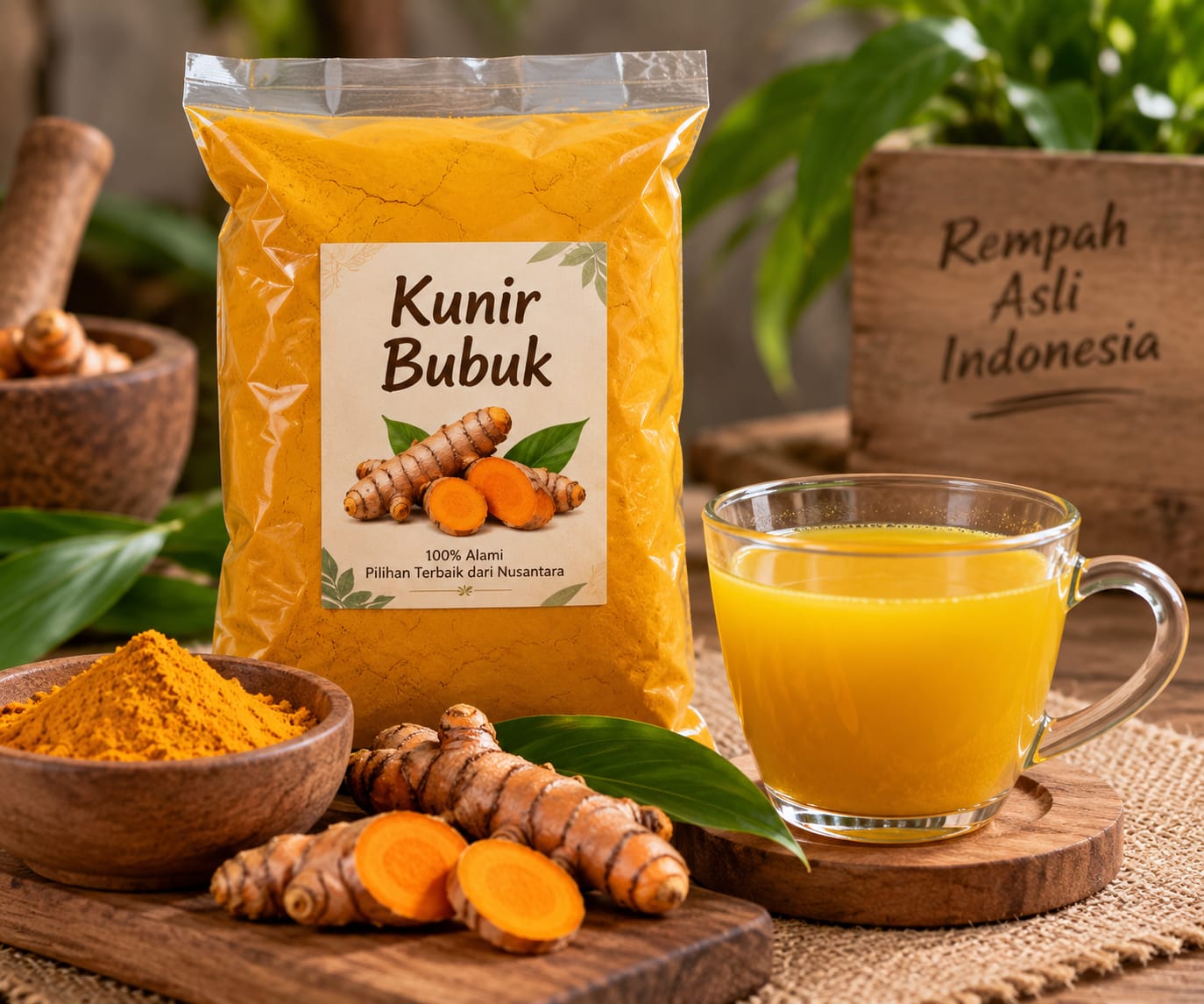 Kunir Bubuk