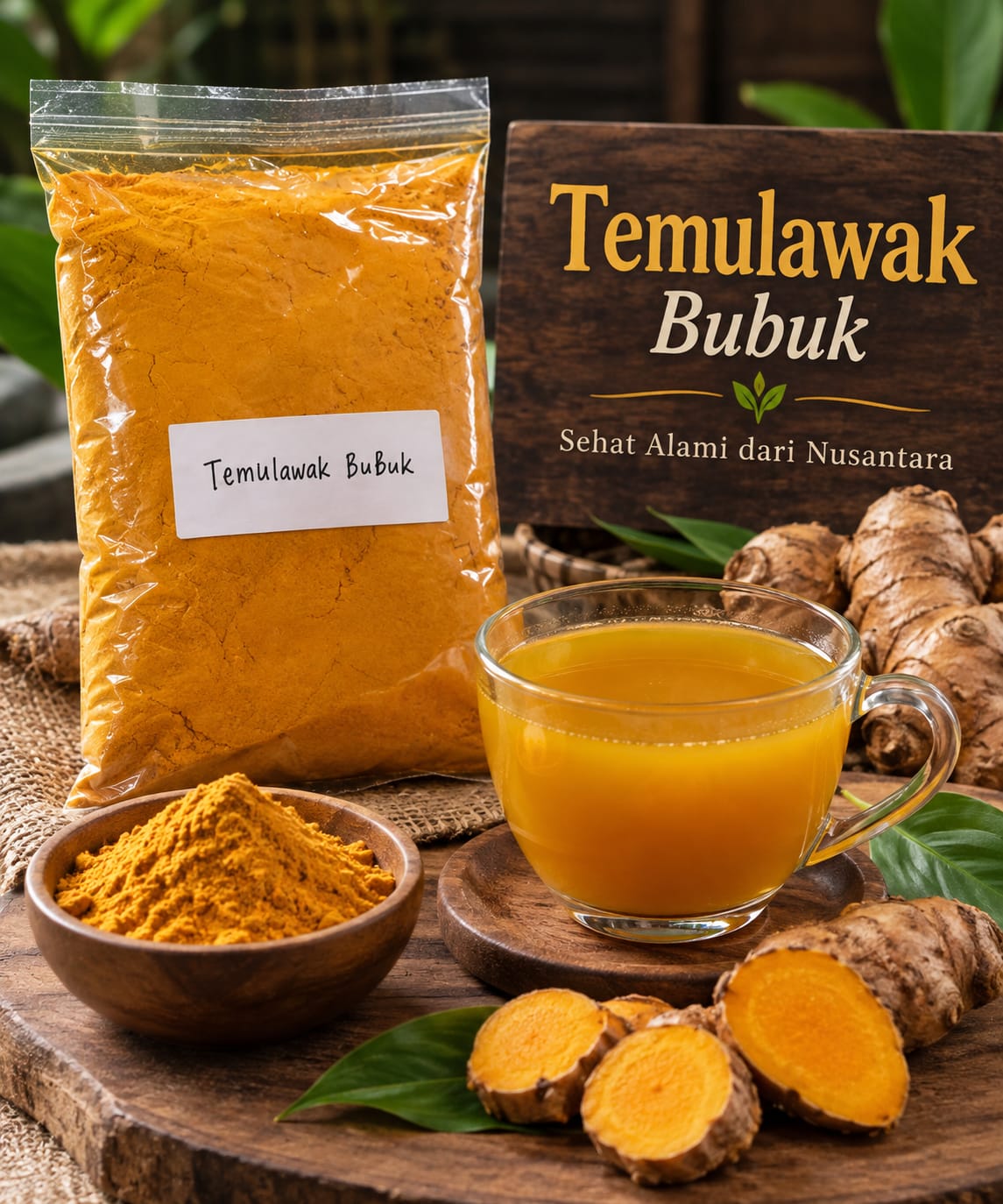 Temulawak Bubuk